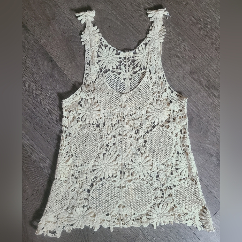 Boho Crochet Tank